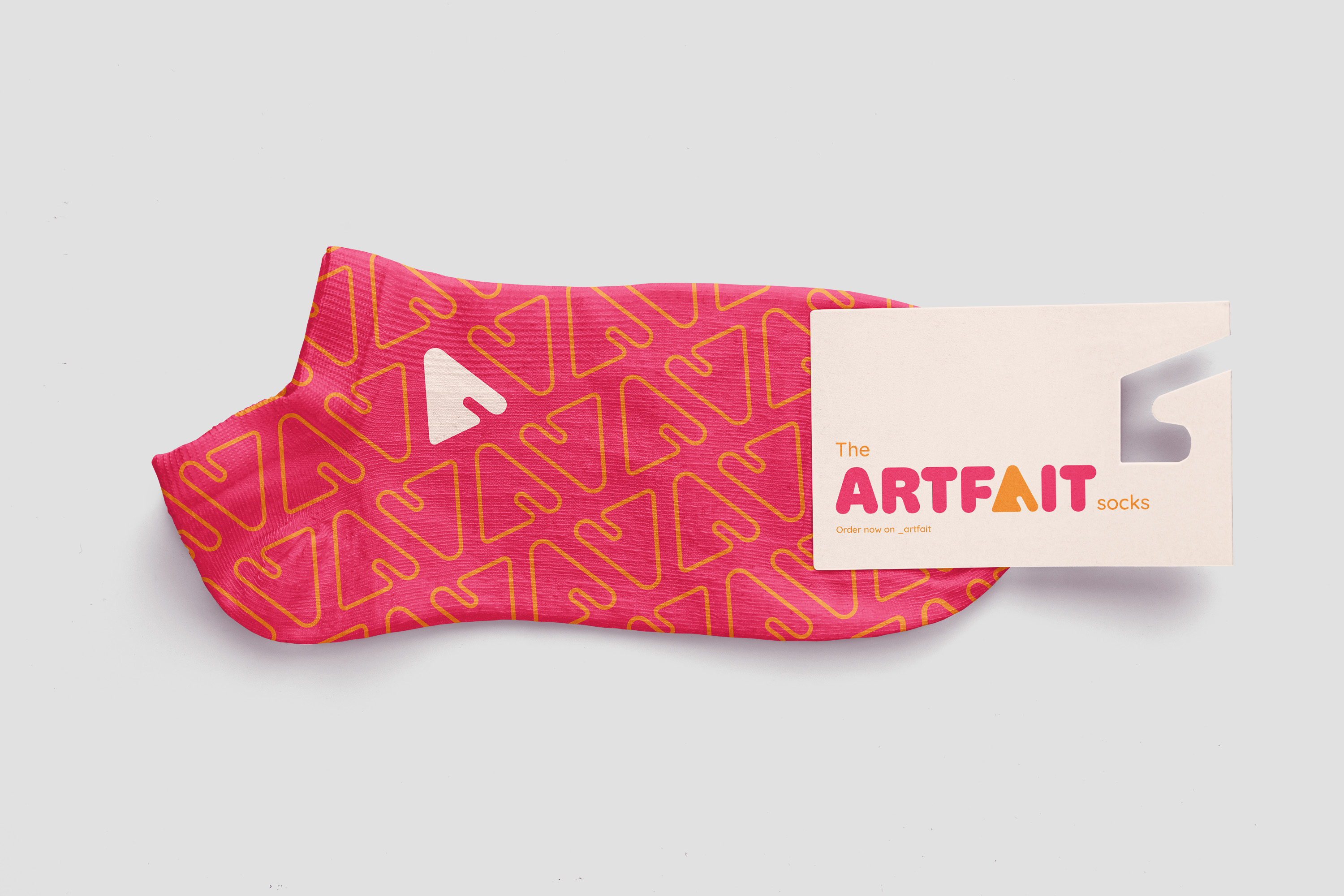 Artfait sock mockup